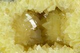 Polished Utah Septarian Heart - Beautiful Crystals #129277-1
